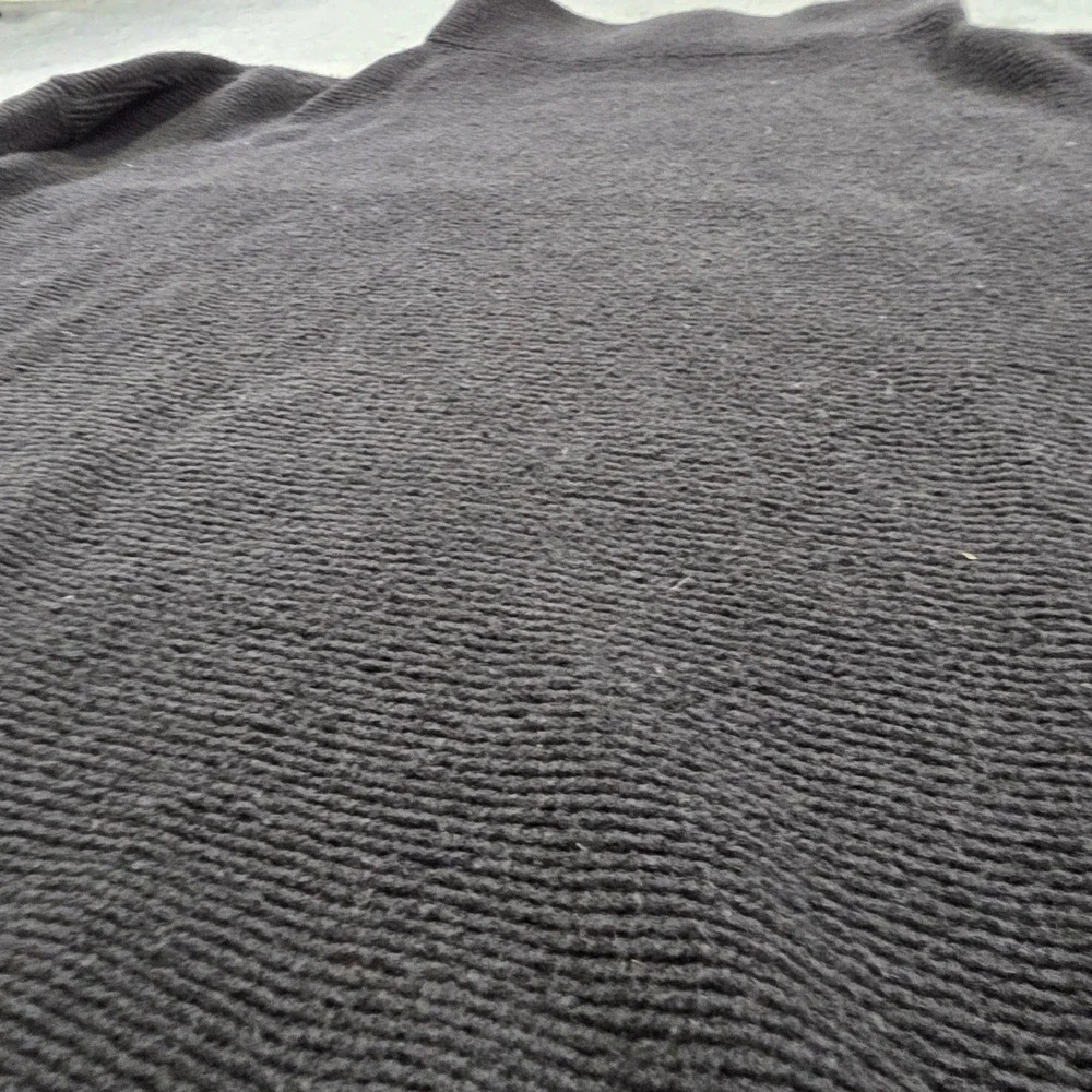 Free People Sweater‎ Womens XS Black Turtleneck Oversized Dolman Pullover